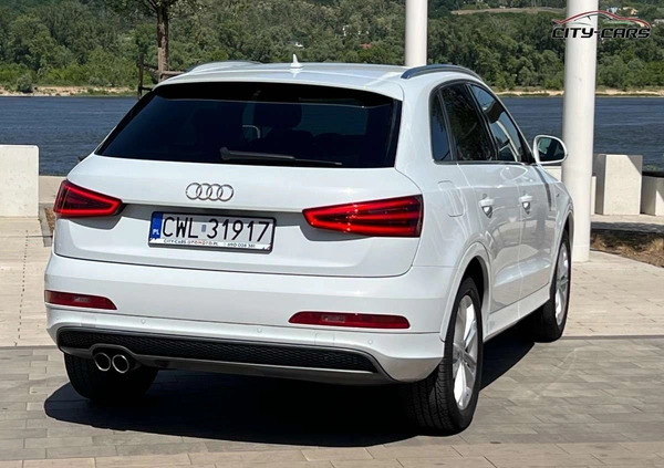 Audi Q3 cena 68900 przebieg: 218000, rok produkcji 2014 z Gorzów Wielkopolski małe 781